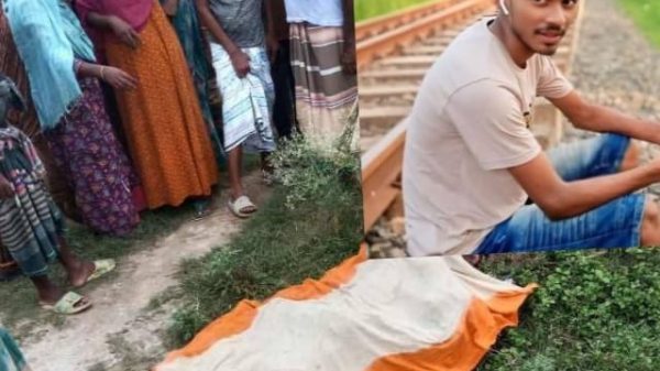 নওগাঁর আত্রাইয়ে কুড়িগ্রাম এক্সপ্রেস ট্রেনের ধাক্কায় এক যুবক নিহত
