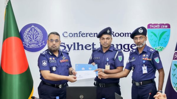 "সিলেট রেঞ্জ কার্যালয়ে জুলাই( ২০২৫)মাসের অপরাধ সভা অনুষ্ঠিত"