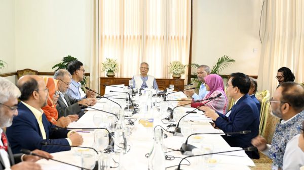 প্রধান উপদেষ্টার সভাপতিত্বে জাতীয় প্রশিক্ষণ কাউন্সিলের নবম সভা অনুষ্ঠিত