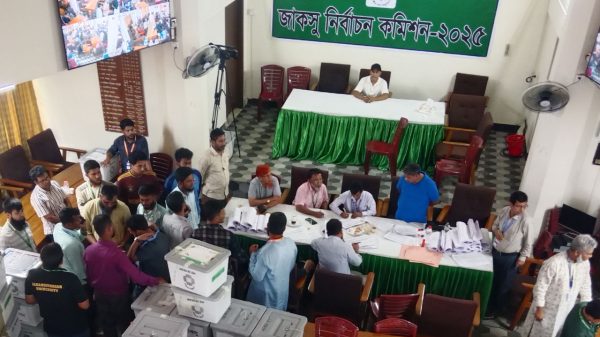 জাকসু নির্বাচনের ভোট গণনা শেষ, ফলাফলের সন্ধায়