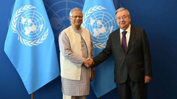 বাংলাদেশের গণতান্ত্রিক উত্তরণে জাতিসংঘ মহাসচিবের পূর্ণ সমর্থন