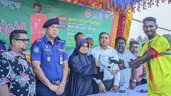 জাতীয় ফুটবল চ্যাম্পিয়নশিপে পাবনা জেলা দলকে পরাজিত করে বগুড়া জেলা ফুটবল দল তৃতীয় রাউন্ডে উন্নীত